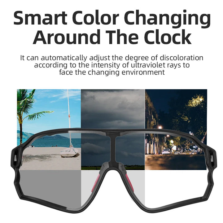 Bicycle glasses with photochromic lenses | Bowlift