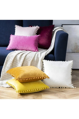 Velvet Square Cushion Cover | Bowlift