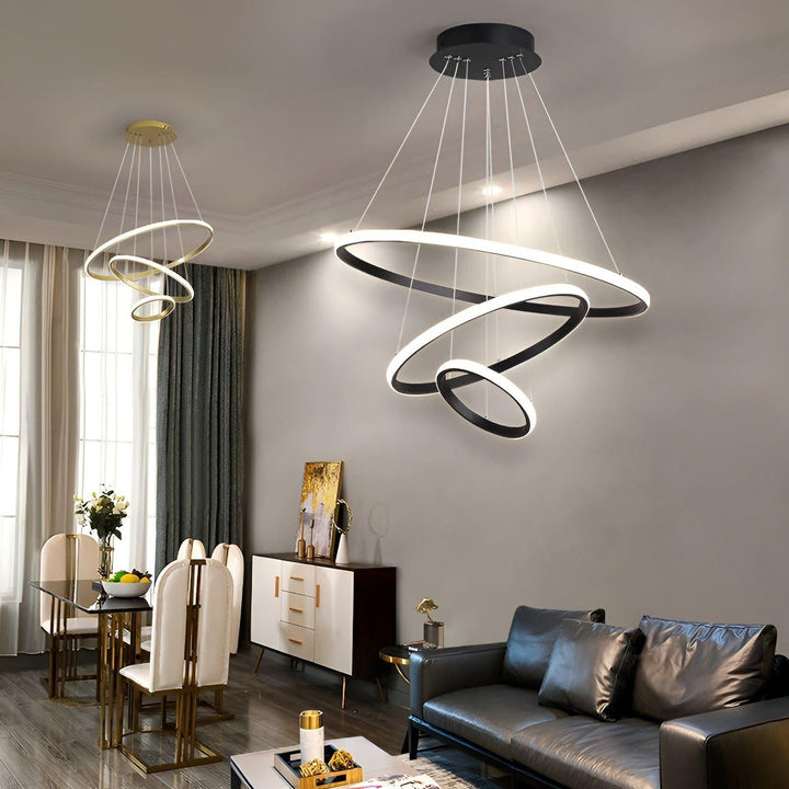 LED pendant light with ball design – Modern and Elegant | Ideal for living room or dining room | Bowlift