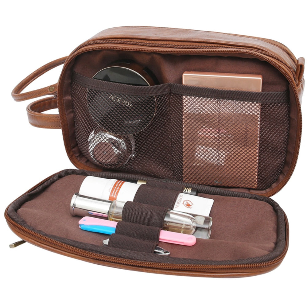 BowLift | Mermaid Dream Waterproof Leather Travel Makeup Storage Bag