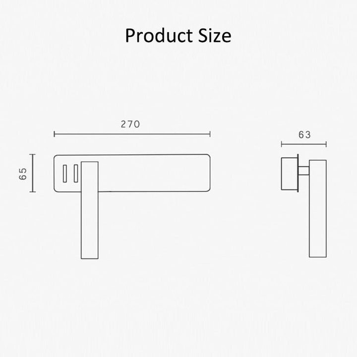 BowLift | Rotatable LED Wall Reading Light for Bedroom | Adjustable Brightness & Colour Modes