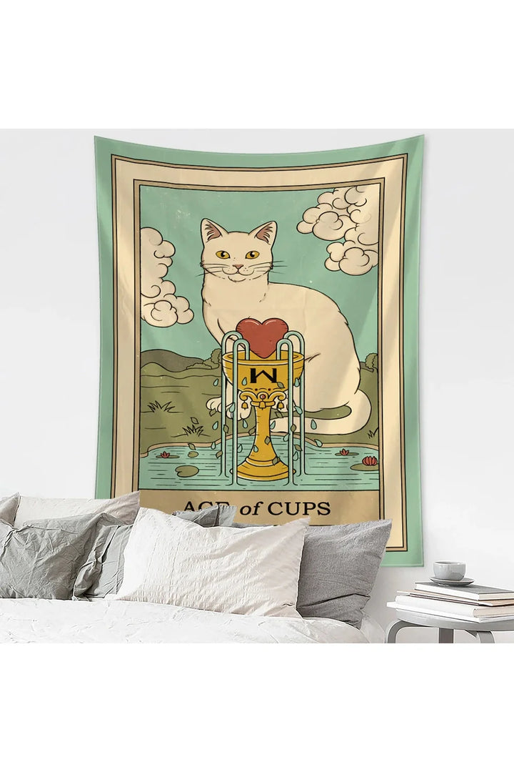 Cat Witchcraft Tapestry | Bowlift