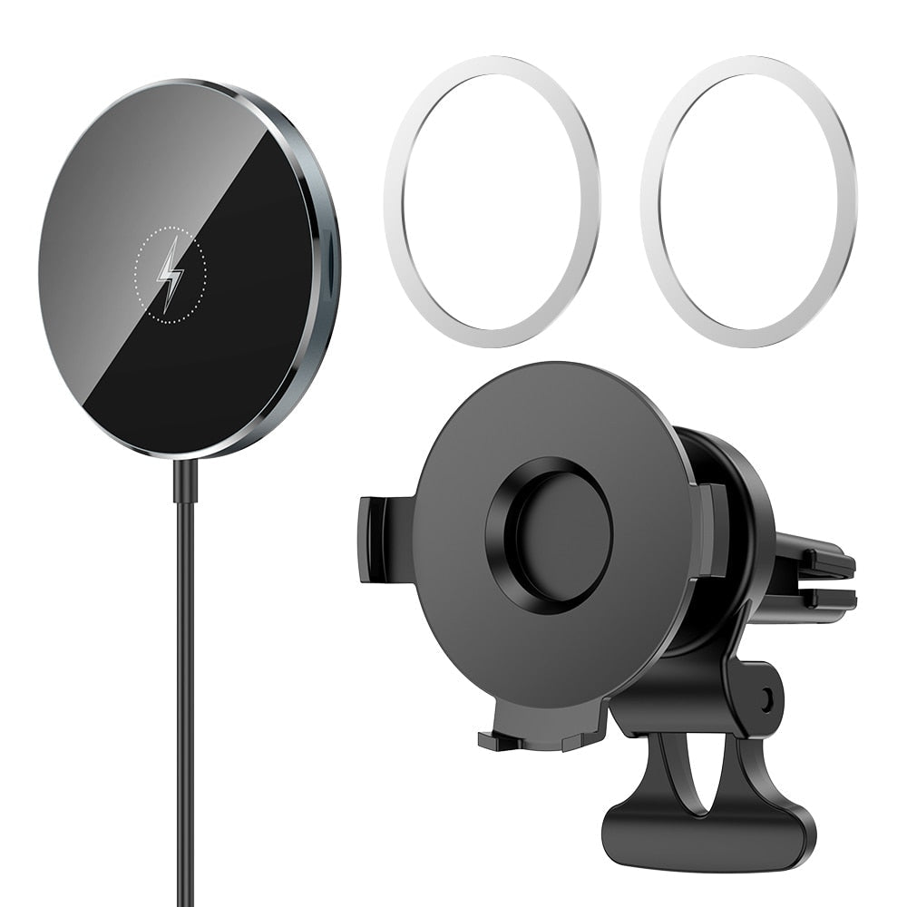 BowLift | 2-in-1 Magnetic Air Vent Fast Charger