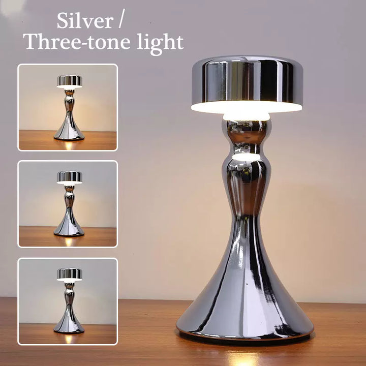 ChicLuxe – Wireless Table Lamp with Charging Function Bowlift