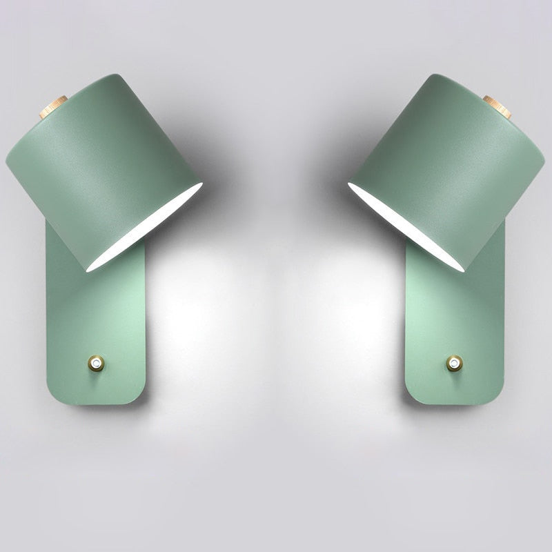 BowLift | Modern LED Wall Light with Switch – Indoor Wall Sconce for Home Decor