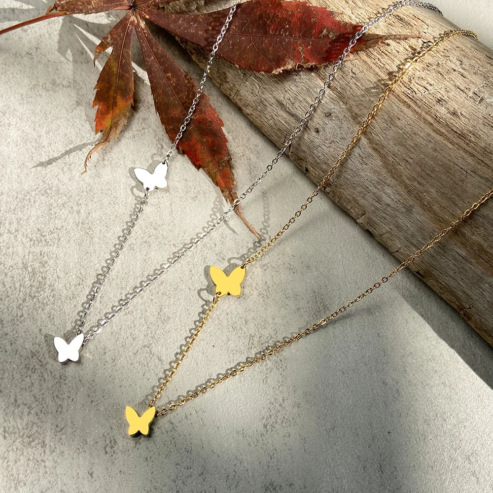 BowLift | Dainty Fluttering Butterfly Necklace