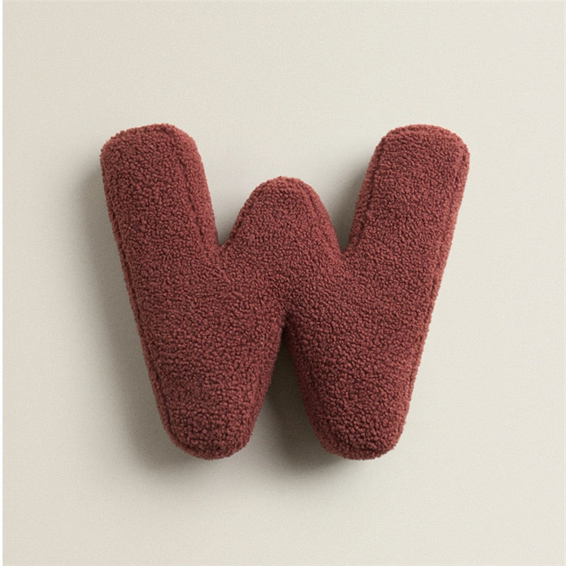BowLift | Alphabet Letter Fleece Pillow