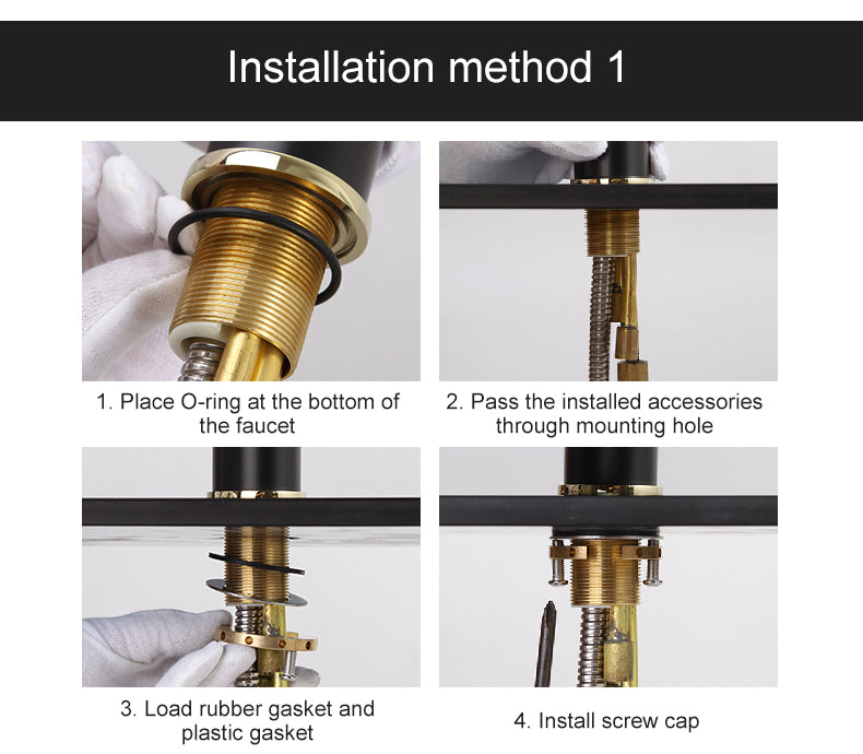 BowLift | Elegant Temperature Display Smart Faucet