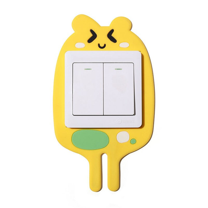3D Luminous Cartoon Hook Outlet Sticker | Bowlift