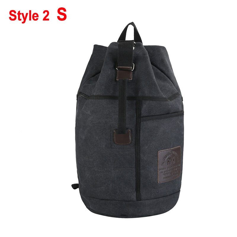 BowLift | Nomad Friendly Canvas Bucket Bag Backpack