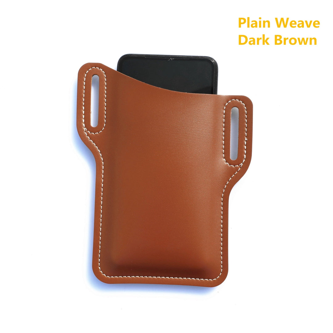 BowLift | Retro Leather Waist Phone Holder