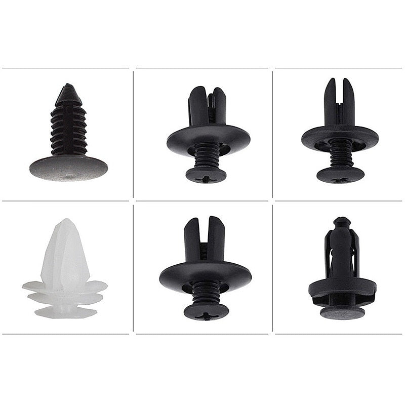 BowLift | 100pcs Auto Fastener Pin Rivet Bumper Car Clip Kit