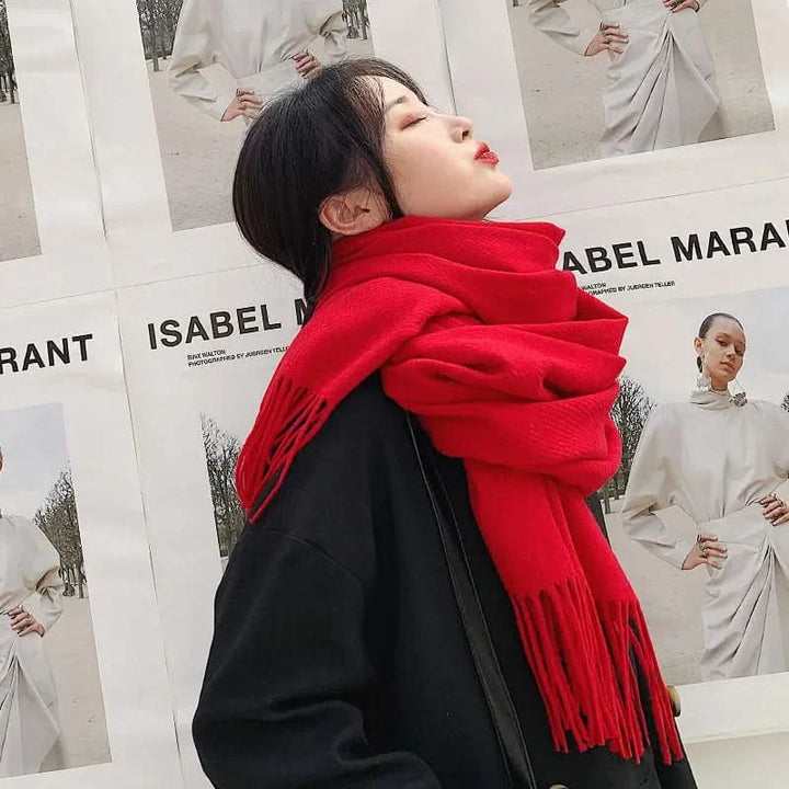 BowLift | Women’s Cotton Winter Scarf – Soft, Warm, Elegant Style