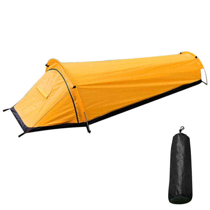 BowLift | Trekvento SoloShield Ultralight Single Tent | Waterproof & Windproof | With Aluminum Poles & Storage Bag | For Trekking, Hiking & Camping