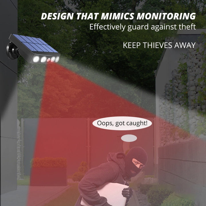 LED Solar Motion Sensor Outdoor Light | Bowlift