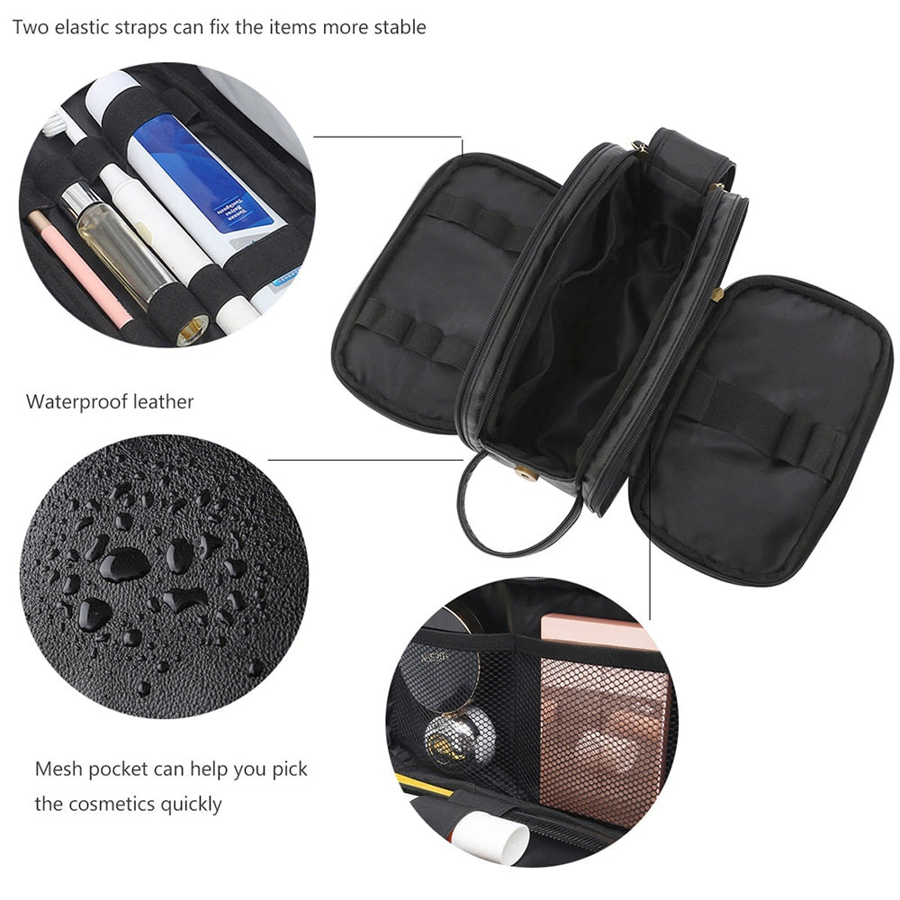 Mermaid Dream Waterproof Leather Travel Makeup Storage Bag | Bowlift