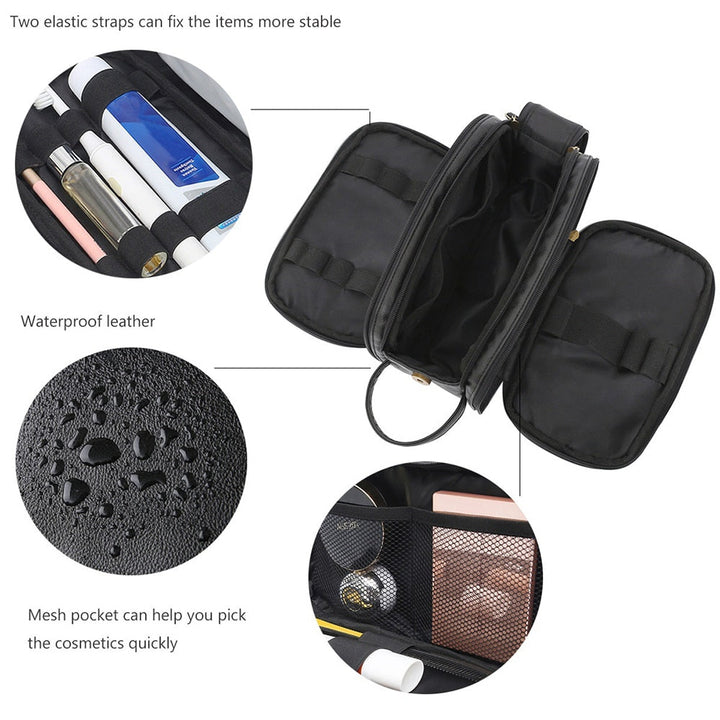 Mermaid Dream Waterproof Leather Travel Makeup Storage Bag | Bowlift