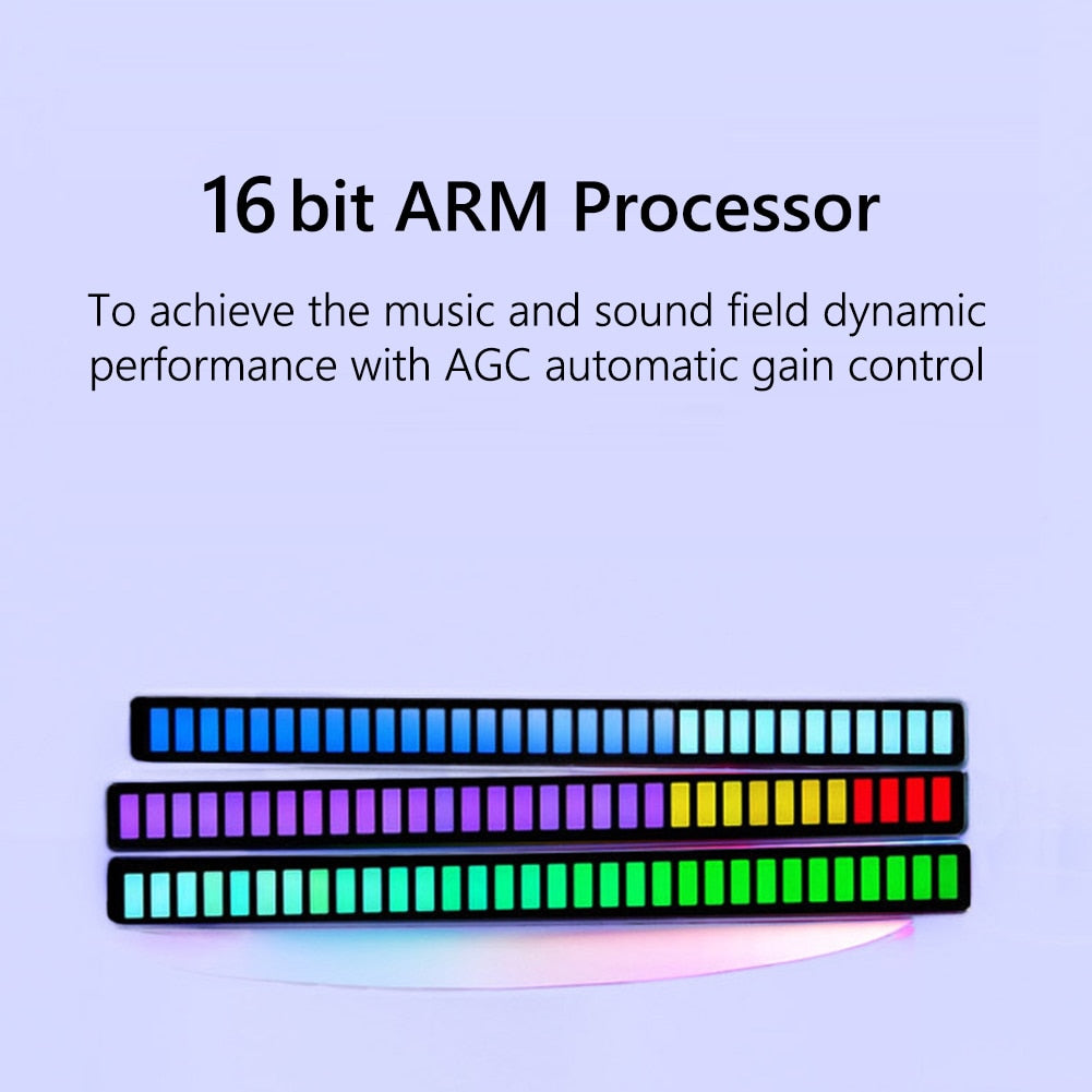 RGB Sound Control Rhythm Recognition Light Bar | Bowlift