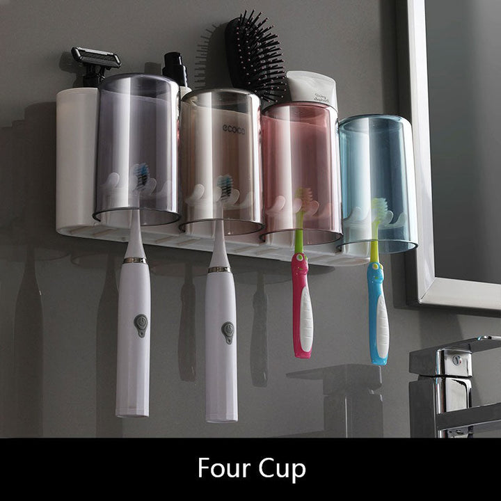 BowLift | Universal Bathroom Organizer Multifunctional Toothbrush Holder
