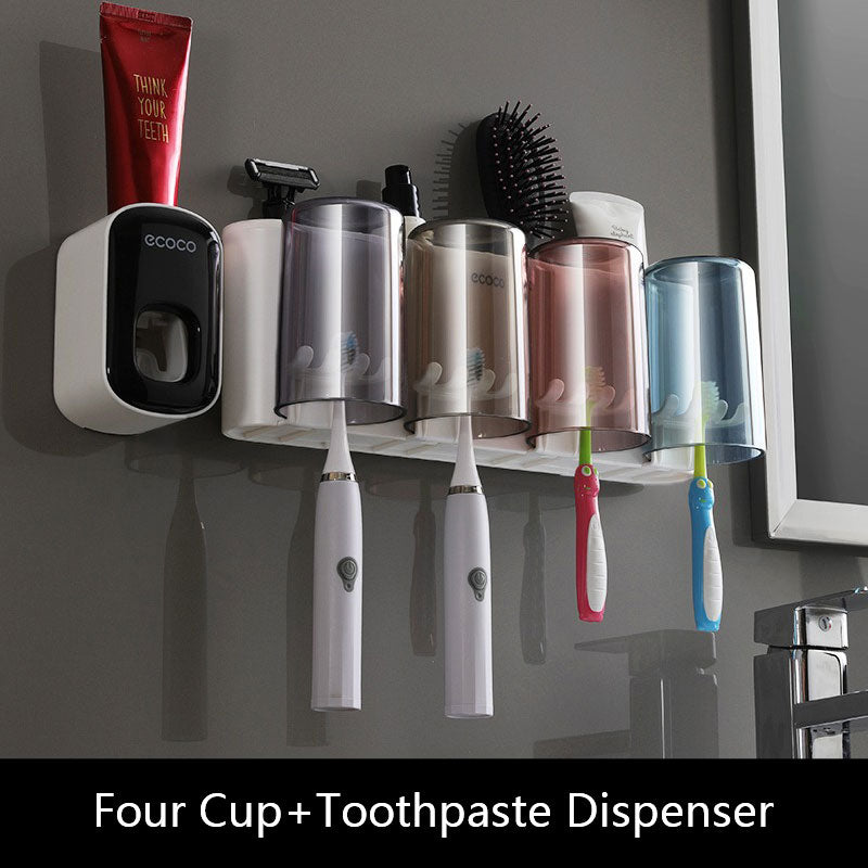 BowLift | Universal Bathroom Organizer Multifunctional Toothbrush Holder