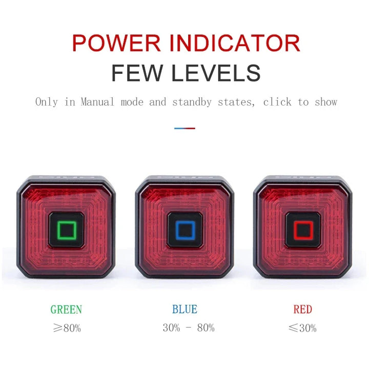 BowLift | USB Smart Bicycle Brake Tail Light