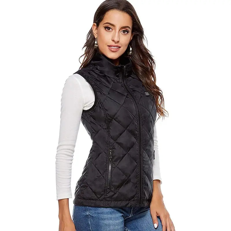 BowLift | ThermaBelle Women's Heating Vest | USB Heated Vest with Infrared Technology | Temperature Regulating & Lightweight | Ideal for Autumn & Winter