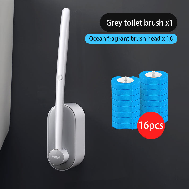 BowLift | Long Handle Disposable Toilet Brush Set