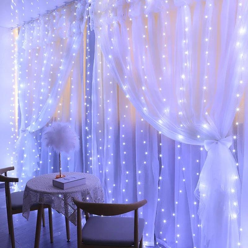 BowLift | Christmas Light Chain Cascade Light Pattern