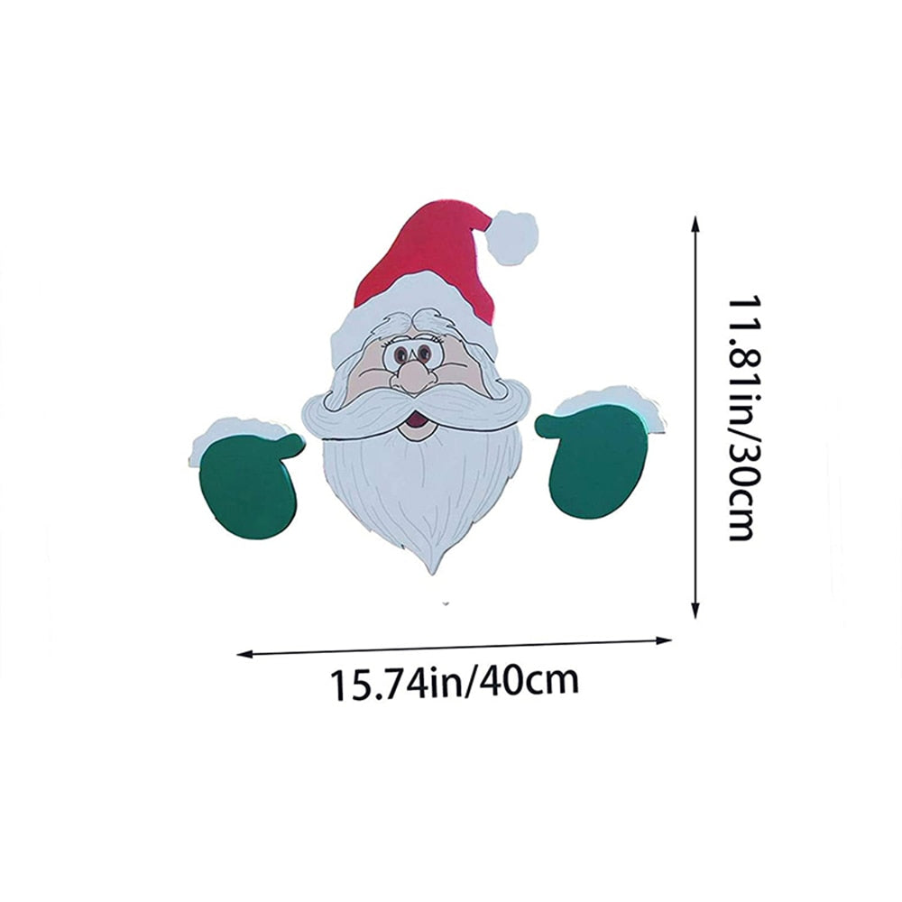 BowLift | Surprise Santa Claus Outdoor Christmas Decoration