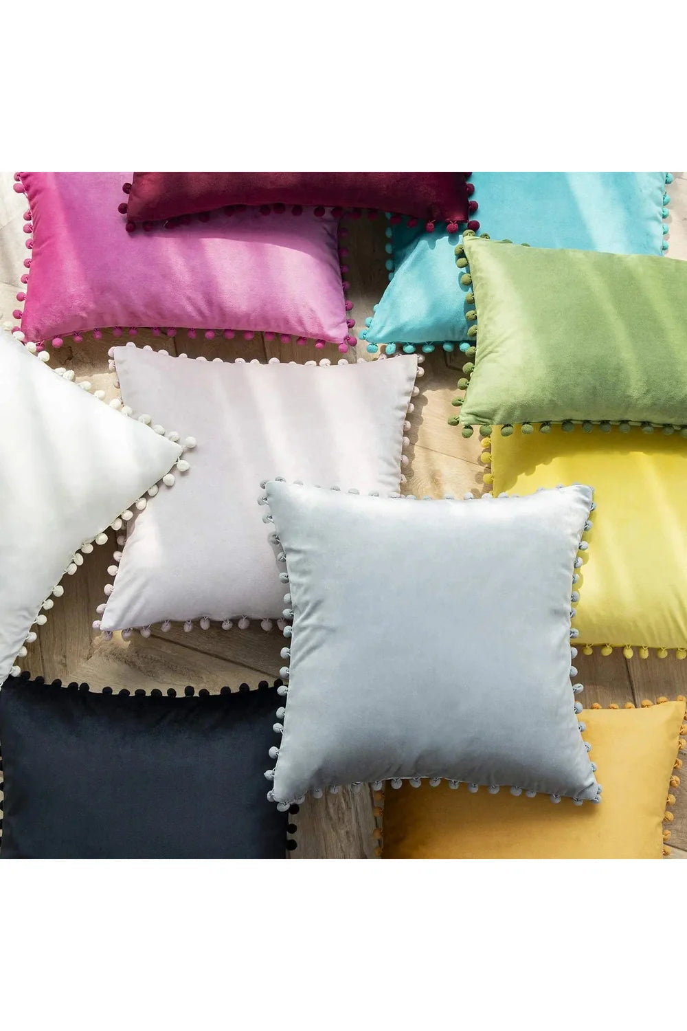 Velvet Square Cushion Cover | Bowlift