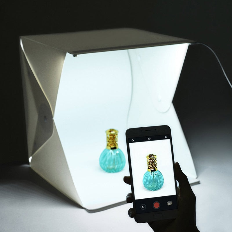 Mini Photo Studio - Foldable Lightbox with LED | Bowlift