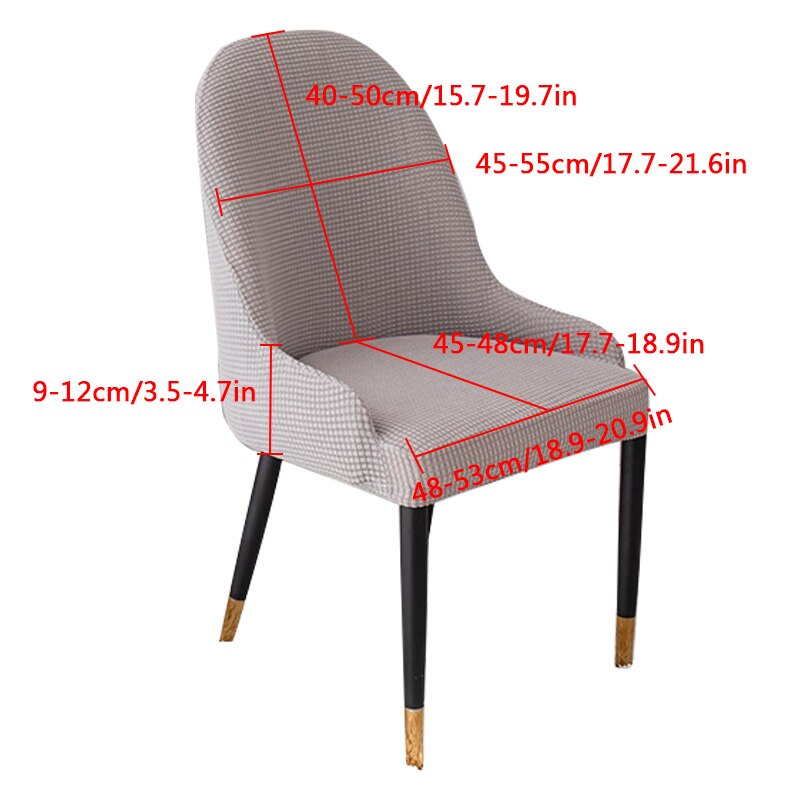 Perfect Fit High Elasticity Curved Chair Cover | Bowlift