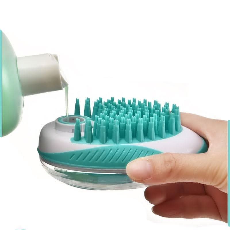 BowLift | 2-in-1 soap dispenser & massage brush for dogs