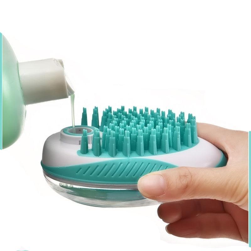 2-in-1 Soap Dispenser and Massage Sprayer for Dogs Bowlift