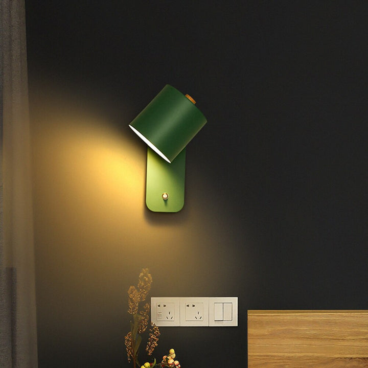 BowLift | Modern LED Wall Light with Switch – Indoor Wall Sconce for Home Decor