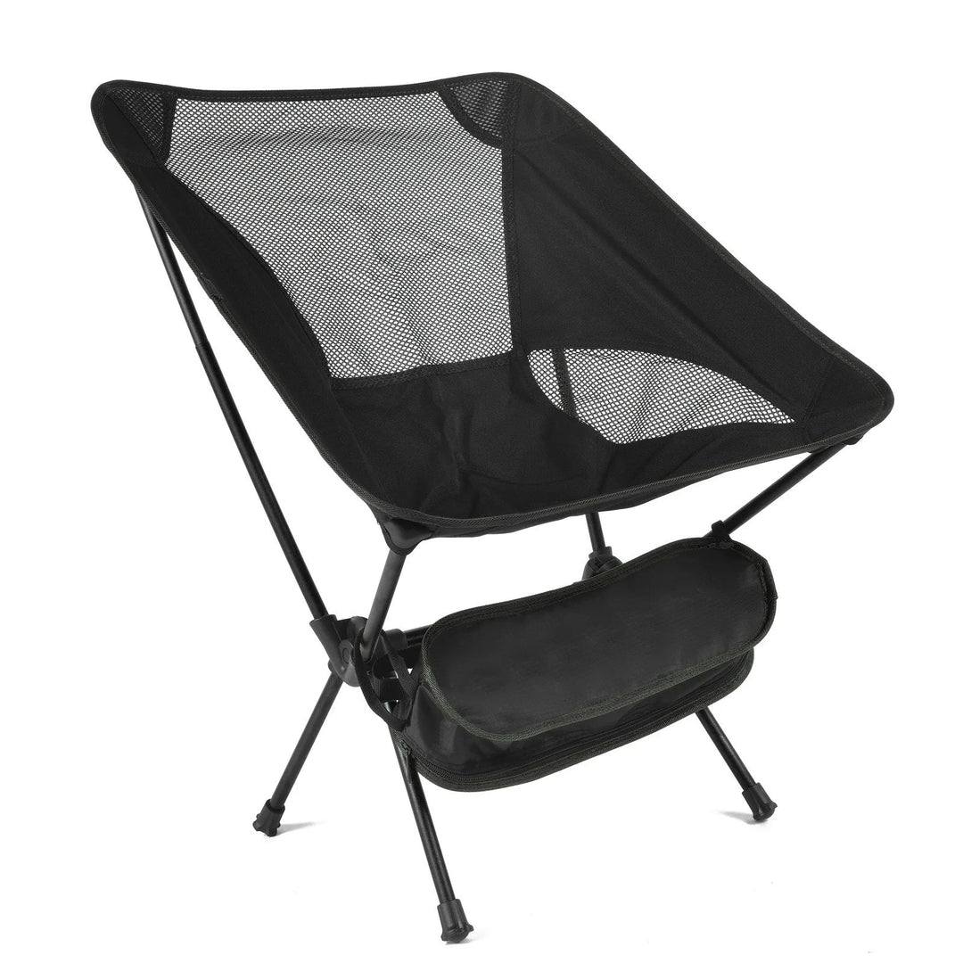 BowLift | Camping chair & beach blanket set Flexora | Ultralight & foldable | Includes sand-free picnic mat | For beach, hiking & fishing