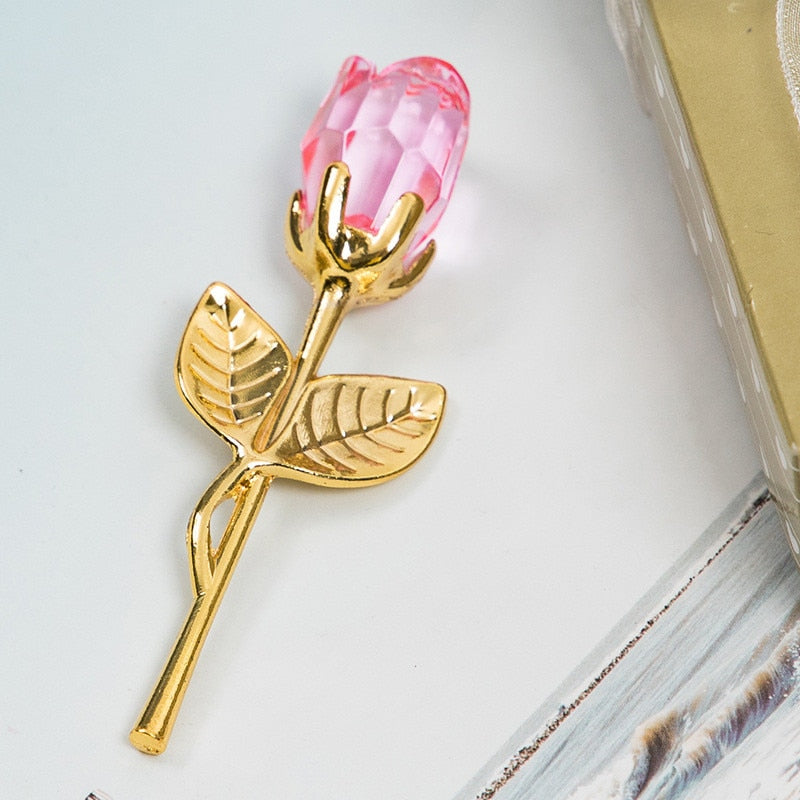 BowLift | Luxury Crystal Rose in Gift Box – Valentine's Gift for Her