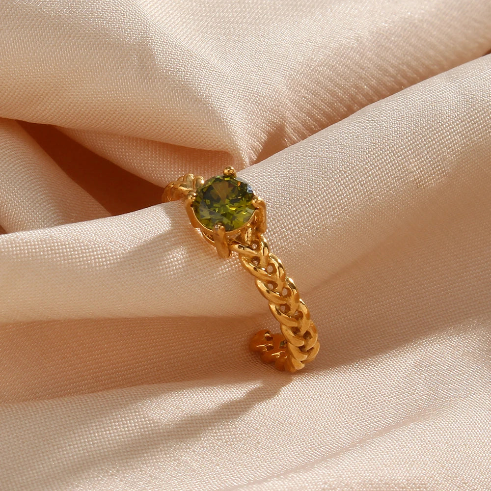 BowLift | Classy Woven Band Diamond Ring