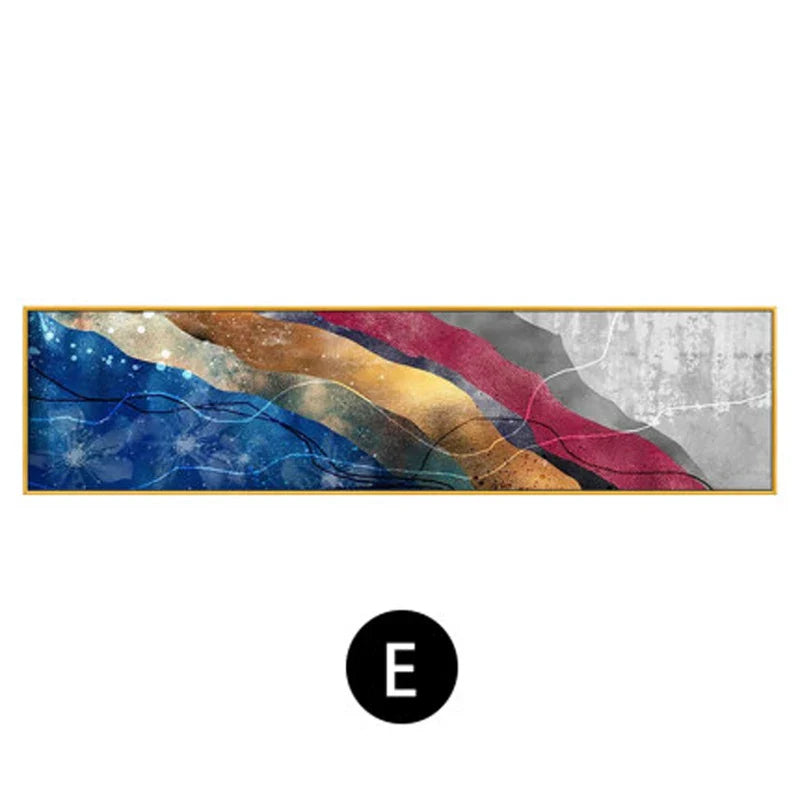 Modern Colors Dark Abstract Wall Art Fine Art Canvas Prints Wide Format Pictures For Above The Sofa Pictures For Above The Bed | Bowlift