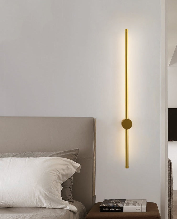 BowLift | NordicRod – Minimalist Wall Lamp with Plug for Chic Interiors
