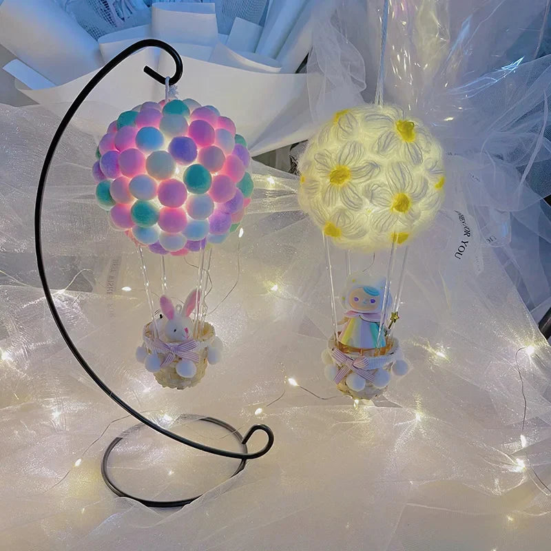 BowLift | DIY Hot Air Balloon-Shape Flying Animals Night Lamp