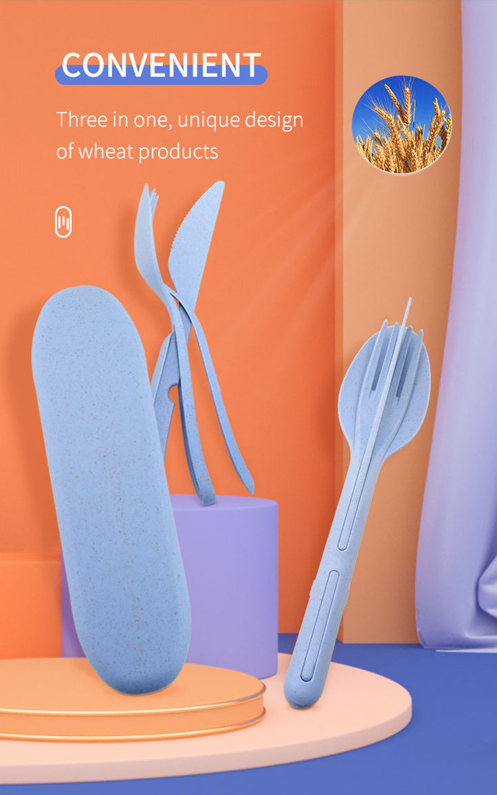 Portable All-in-one Travel Cutlery Set | Bowlift