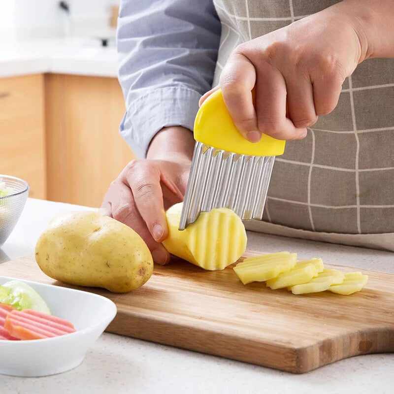 BowLift | Speed Cut Wrinkle Manual Potato Chips Slicer