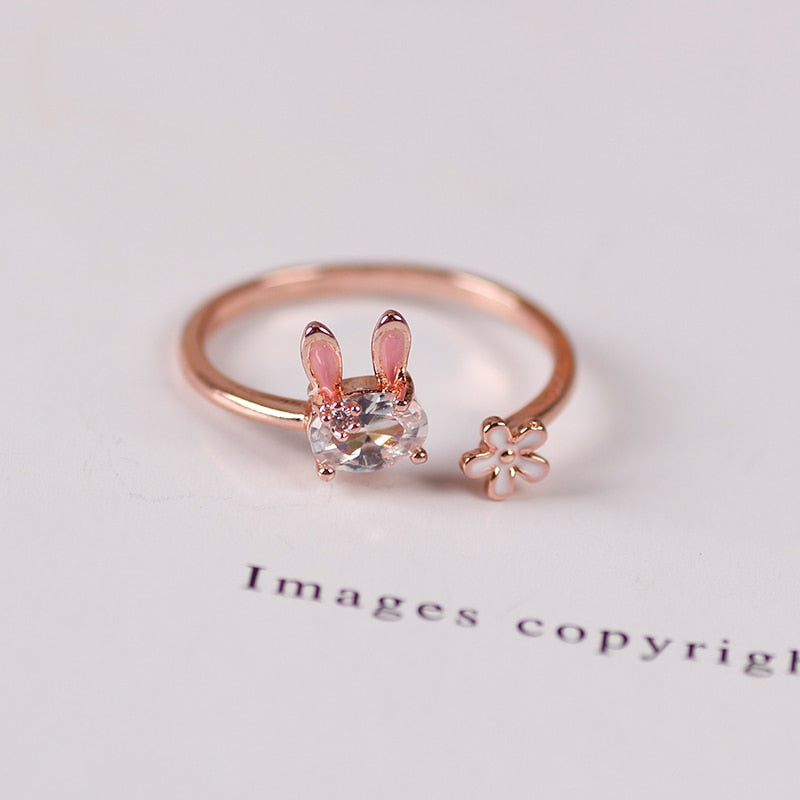 BowLift | Magic Radiant Rabbit Charm Ring