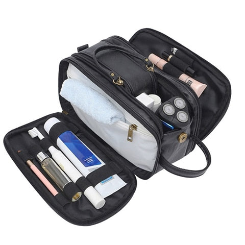 BowLift | Mermaid Dream Waterproof Leather Travel Makeup Storage Bag