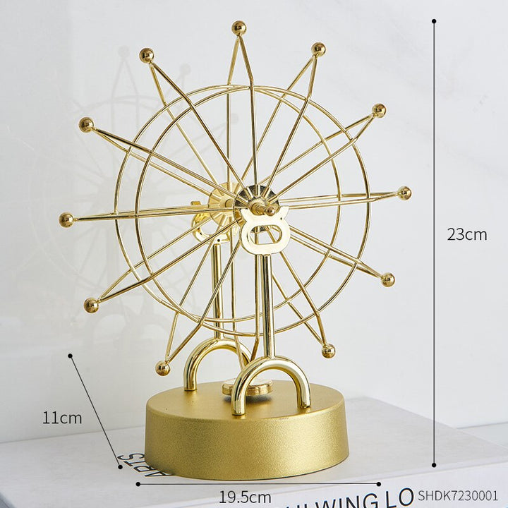 Modern Metal Rotating Home Office Decor | Bowlift