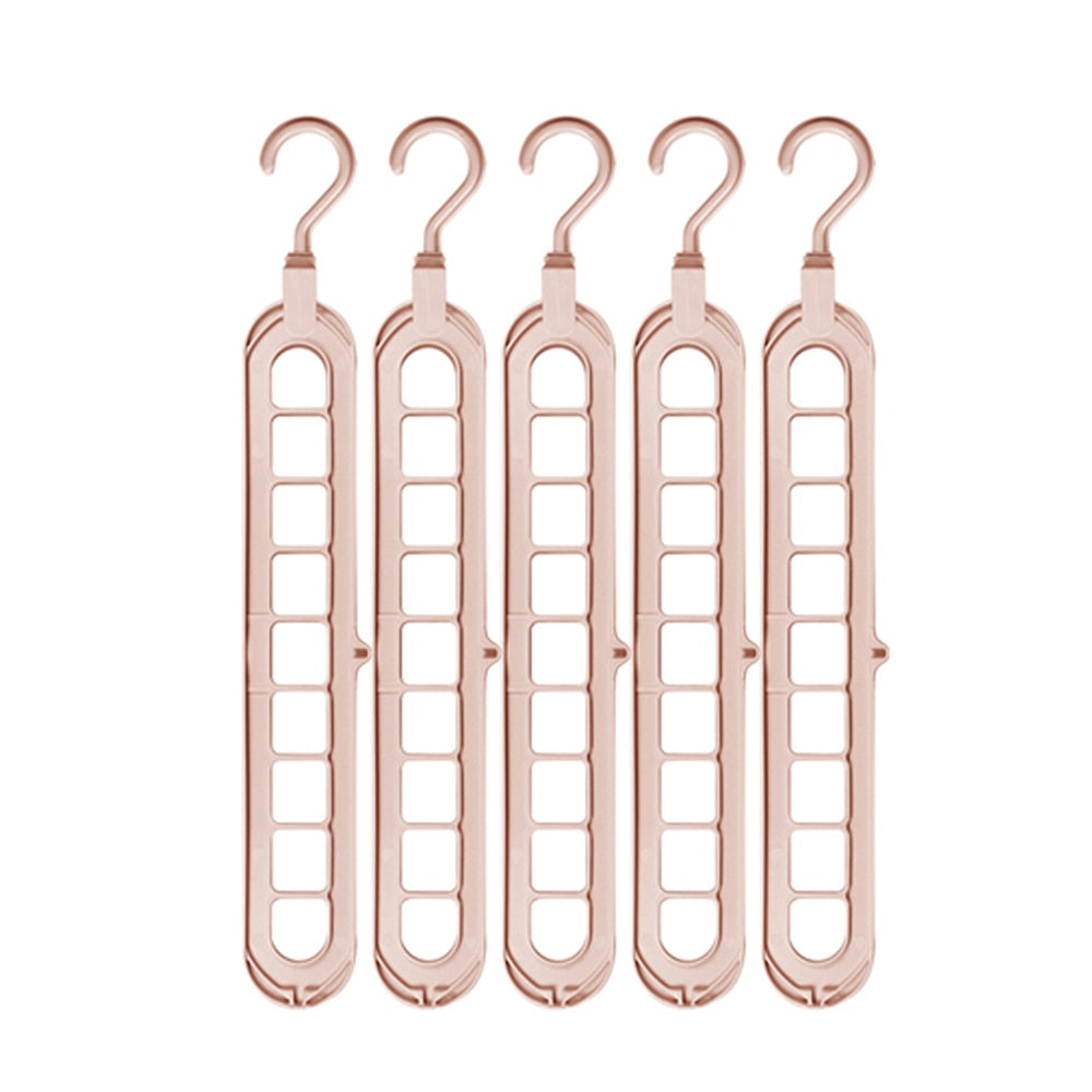 SpaceSaver Hangers - Efficient Clothing Organization for Your Closet Bowlift
