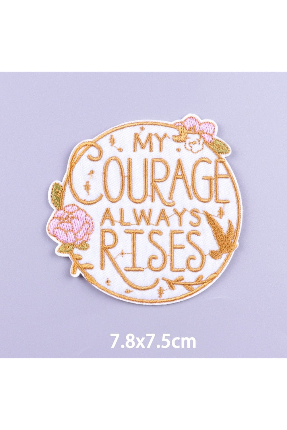 Cartoon embroidered patch | Bowlift
