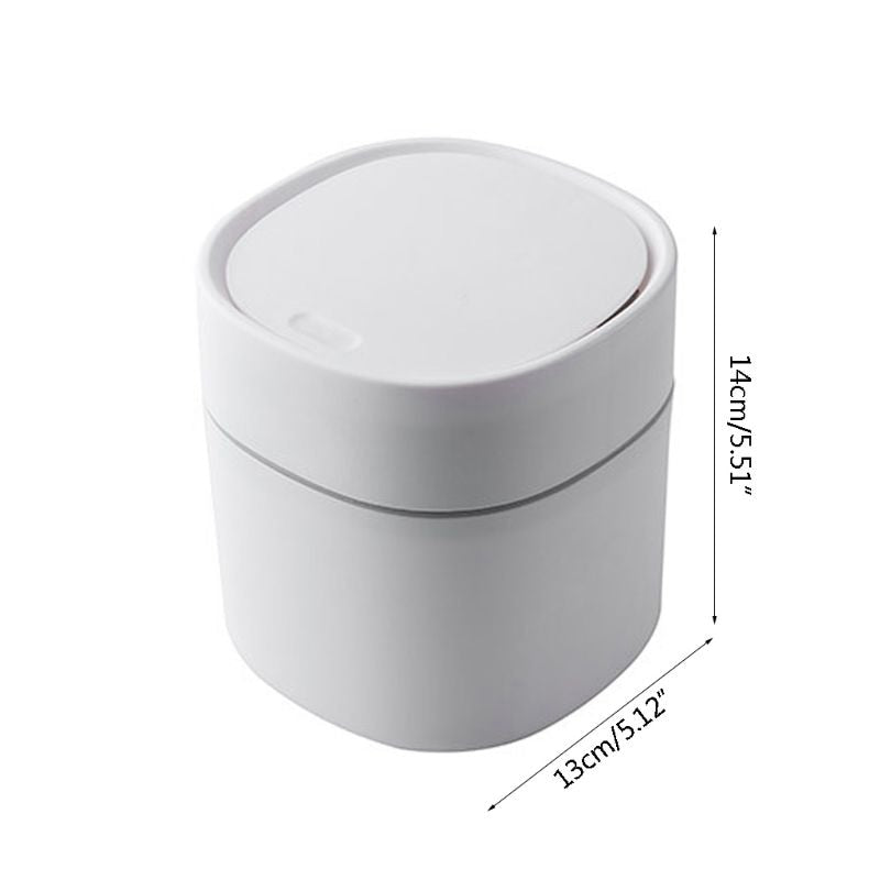 Office Wizard Mini Desktop Trash Can | Bowlift