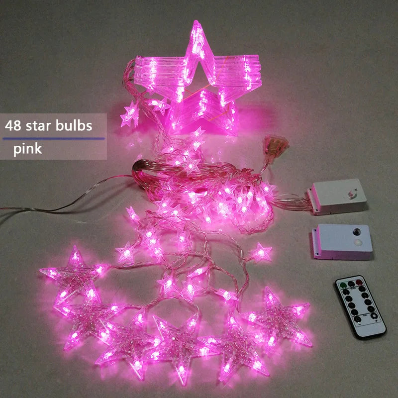 LED Star Garland - StarryGlow | Bowlift